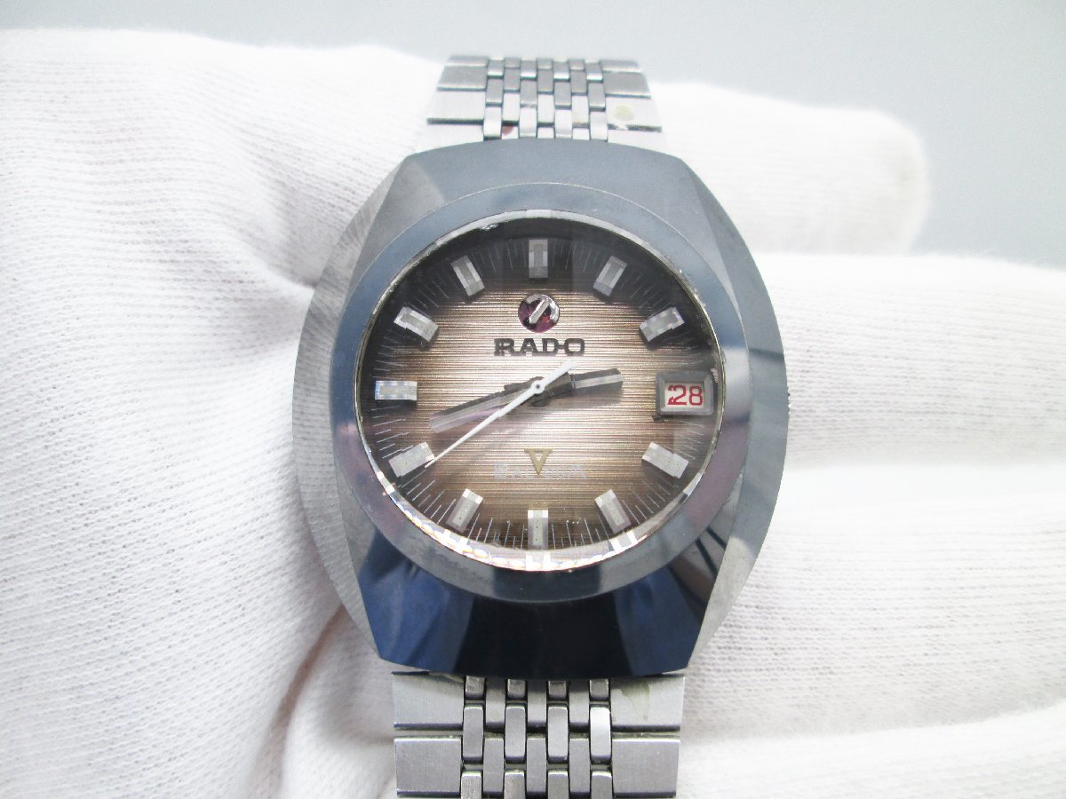 □RADO ラドー バルボア 腕 時計 自動巻き デイト メンズ 96018□/A 