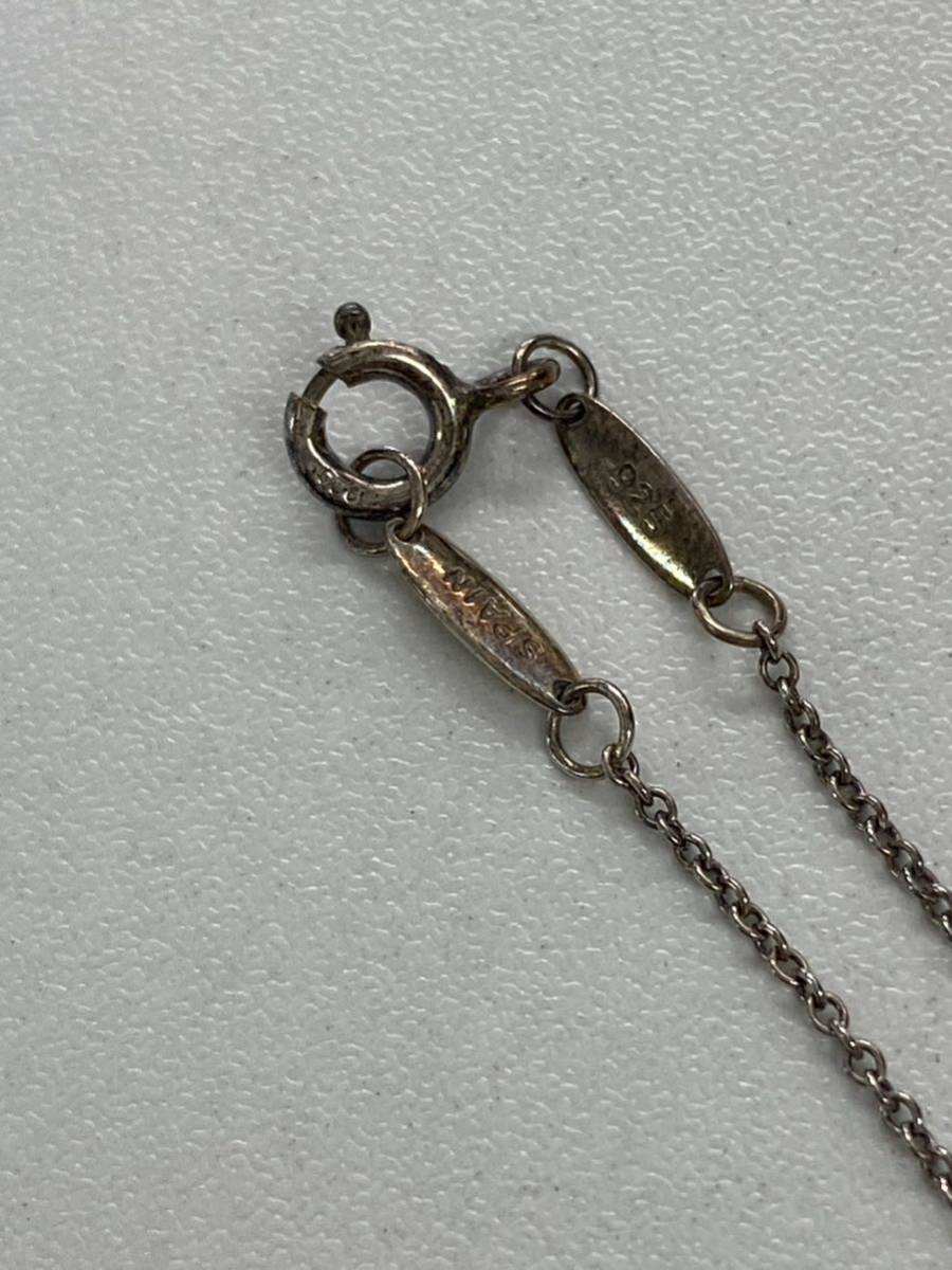 TIFFANY&Co ティファニー シルバー ネックレス イニシャル K