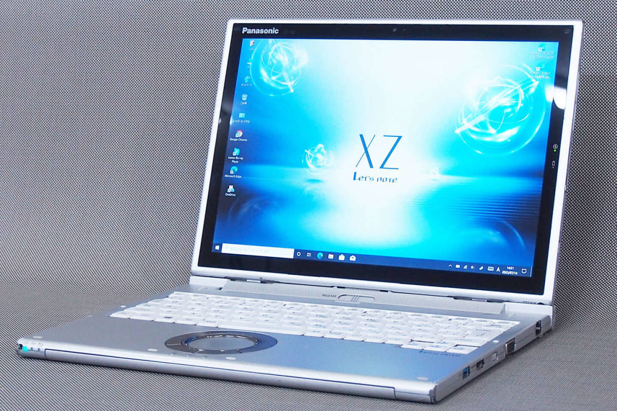 【即配】第7世代i5搭載！12型QHDタッチ液晶LTE対応タブレットPC！Let's note CF-XZ6RF7VS i5-7300U 8G SSD256G Win10リカバリ