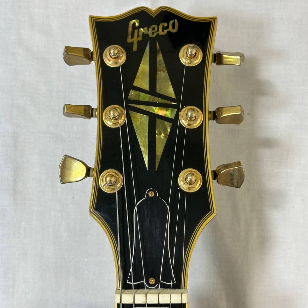 グレコ Greco レスポールカスタム GRECO ダイヤモンドインレイ ジャパンヴィンテージ ハードケース Custom EGC レスポール - Paul Les 国産 ダイヤモンドインレイ！グレコ トーチ