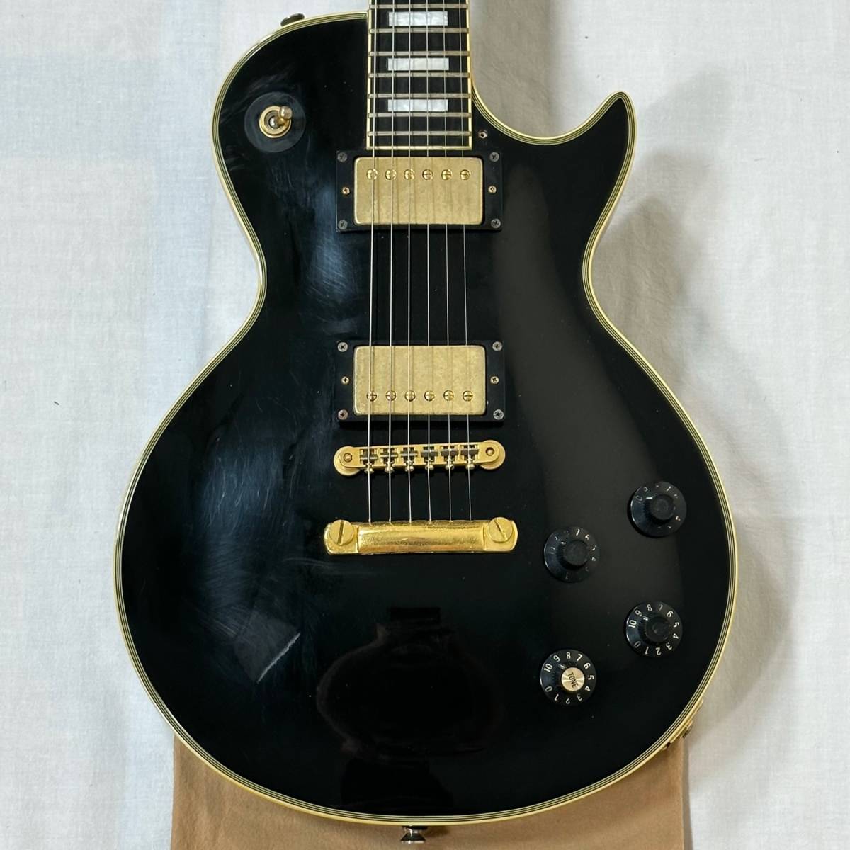 グレコ Greco レスポールカスタム GRECO ダイヤモンドインレイ ジャパンヴィンテージ ハードケース Custom EGC レスポール - Paul Les 国産 ダイヤモンドインレイ！グレコ トーチ