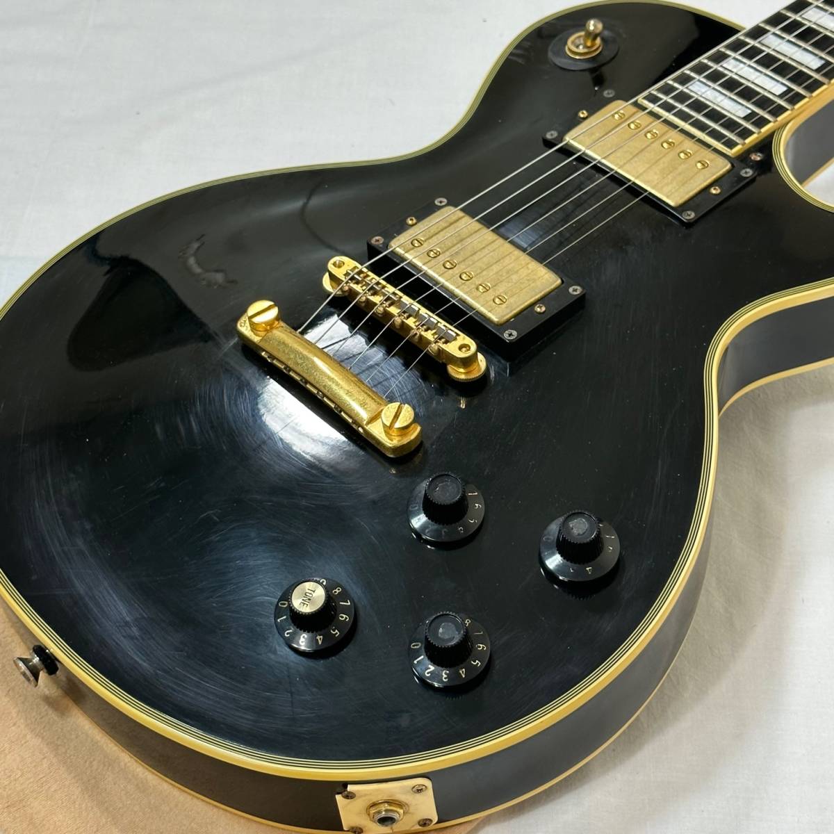 グレコ Greco レスポールカスタム GRECO ダイヤモンドインレイ ジャパンヴィンテージ ハードケース Custom EGC レスポール - Paul Les 国産 ダイヤモンドインレイ！グレコ トーチ
