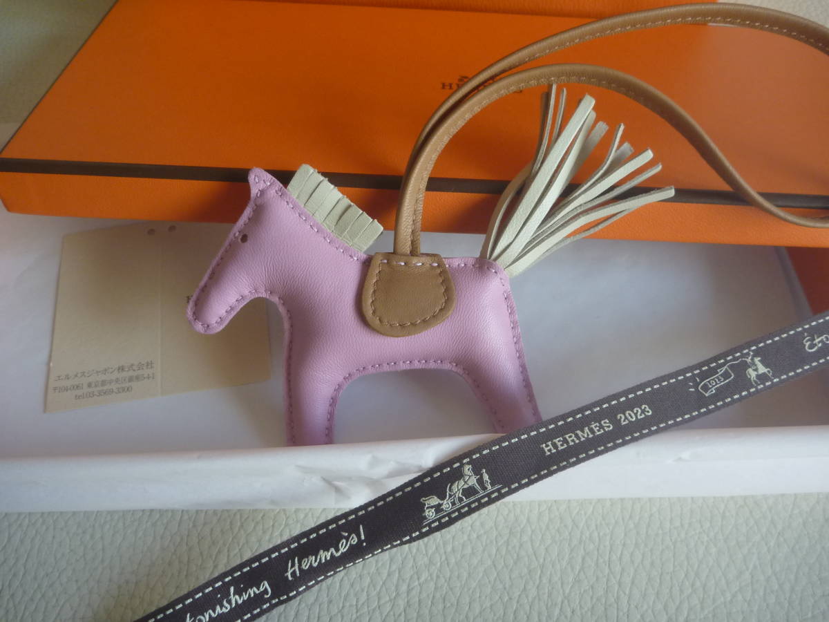 HERMES☆エルメス☆新品☆今期新作☆即完売☆ロデオPM☆モーヴシルヴェストル・クレ・チャイ☆大人気ピンク