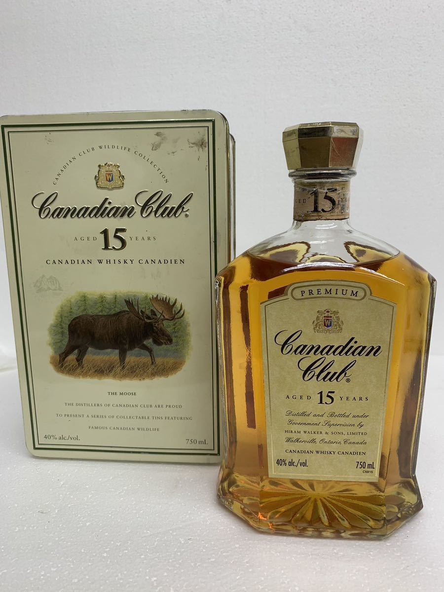 アウトレット店 激安 CANADIAN CLUB 15年 カナディアン クラブ