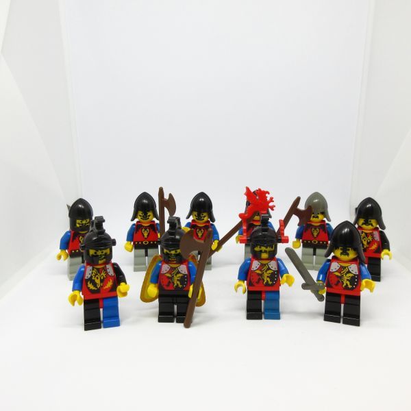 美品 LEGO レゴ 正規品 ミニフィグ 10体セット ドラゴンナイト 兵士 