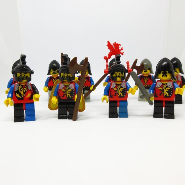 美品 LEGO レゴ 正規品 ミニフィグ 10体セット ドラゴンナイト 兵士 