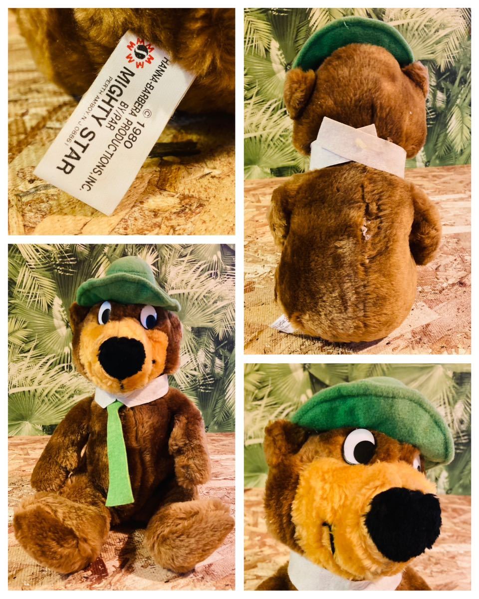 80' vintage MIGHTY STAR YOGI BEAR○ビンテージヨギーベア○HANNA