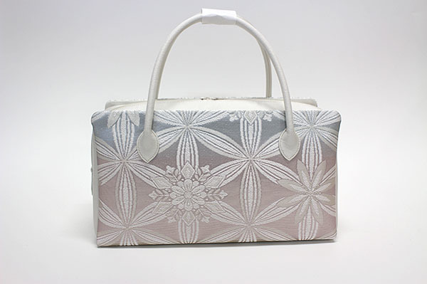 京都 西陣織正絹帯地使用利休バッグお茶席⑮