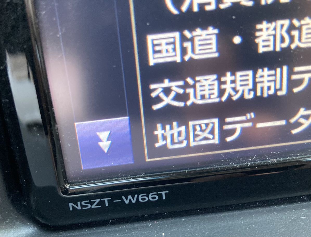 ★送料込み★ 2020年地図 トヨタ純正ナビ NSZT-W66T 新品付属品多数 2020年地図トヨタ純正 SDナビ NSZT-W66T BT⁄HDMI⁄TV対応