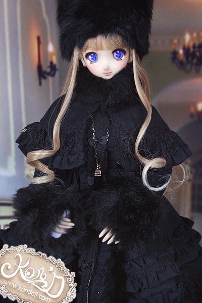 *Kon’D* DDdy寄せ胸/L胸，DDII / III，DDS，M/L胸対応 黒曜石