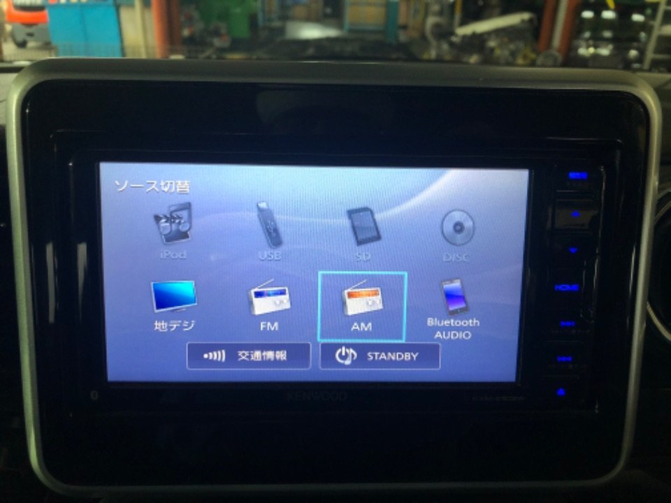 KENWOOD ケンウッド KXM-E502W フルセグ 地図年式2016年 (102484