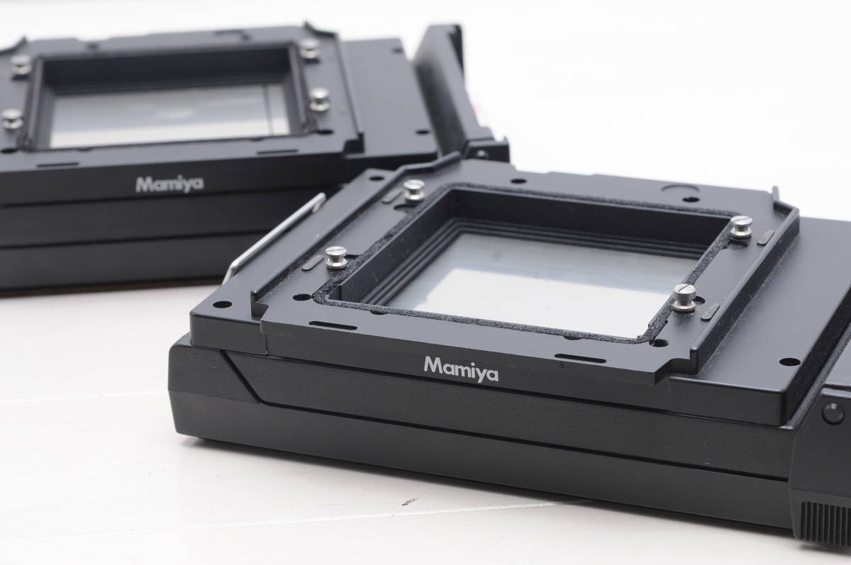 Mamiya PRO SD用 Polaroid Pack Film Holder 2個 FP-100残りあり