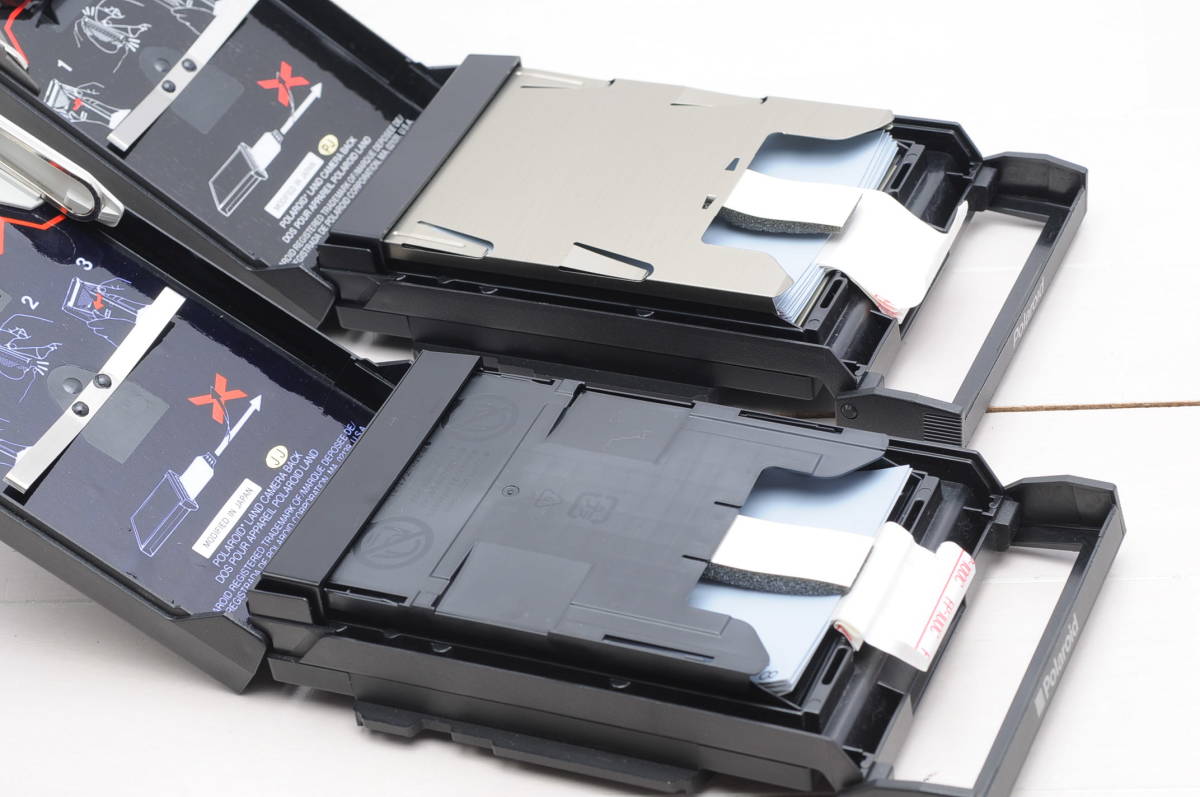 Mamiya PRO SD用 Polaroid Pack Film Holder 2個 FP-100残りあり