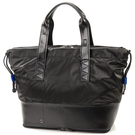 BB118 ランバンオンブルー 定価27500円 新品 黒 トートバッグ シューズ 