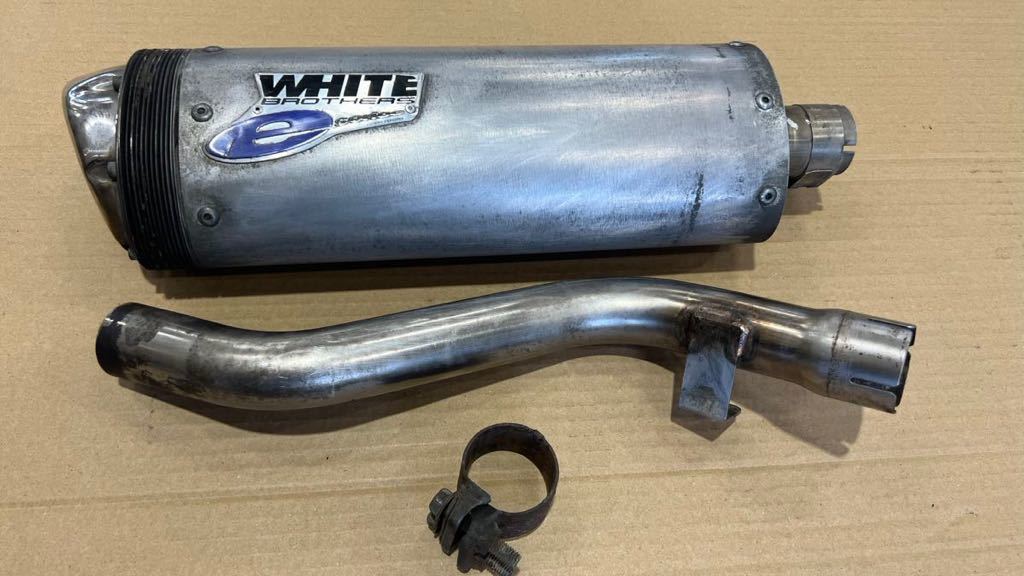 希少！】XLR250R〔MD22〕ホワイトブロスマフラー ホワイトブロス Yahoo