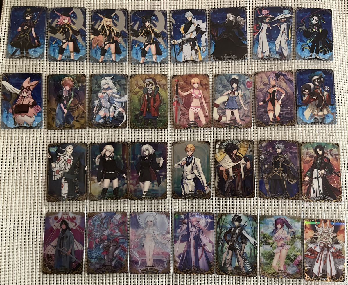 FGO Fate Grand Order☆ウエハース12☆全30種類フルコンプリートセット