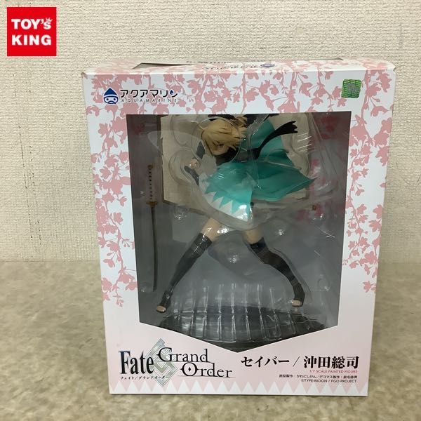 1円〜 1円〜 アクアマリン 1/7 Fate/Grand Order セイバー/沖田総司