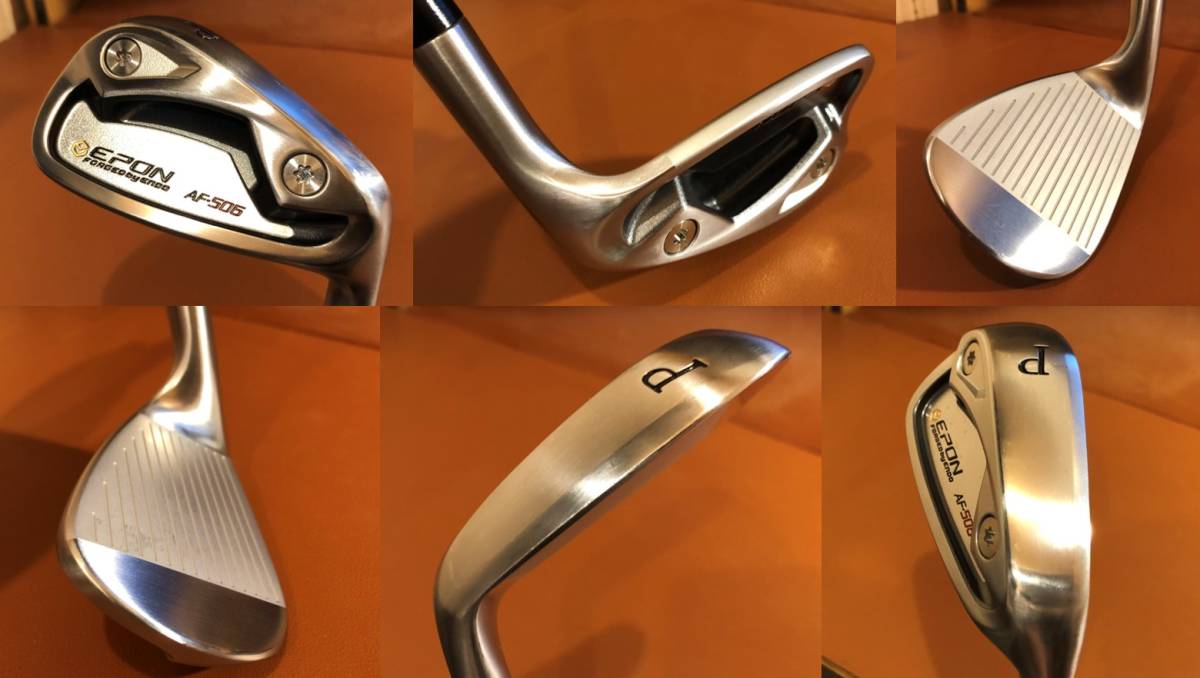 美品】エポン EPON AF-506 7本アイアン（#5-AW） N.S.PRO モーダス