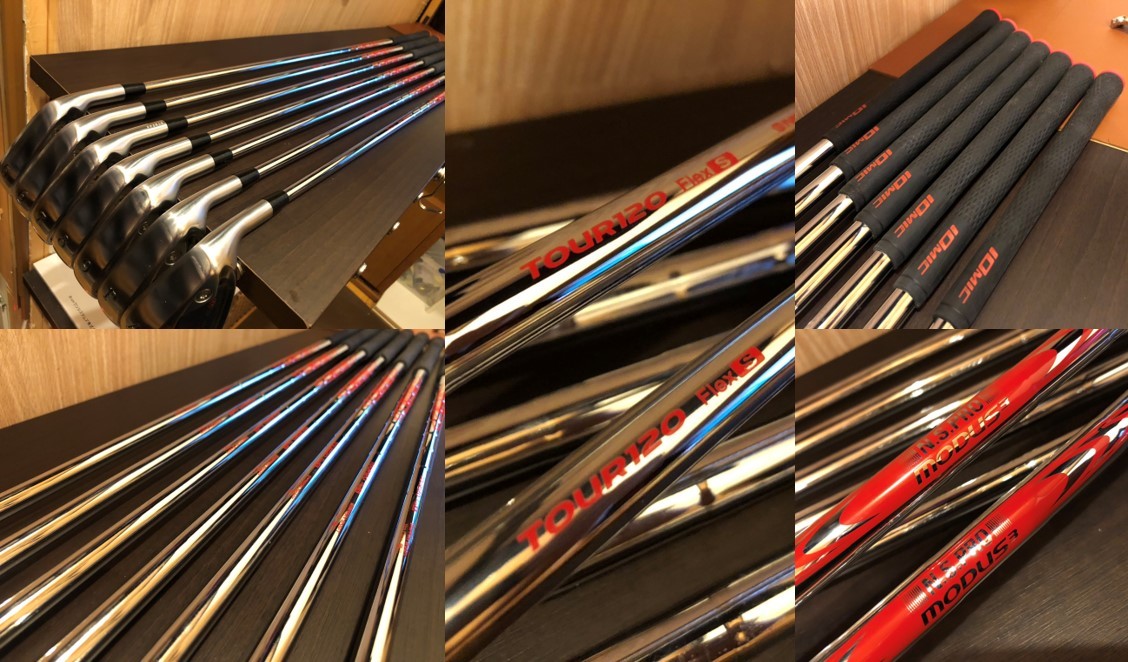 美品】エポン EPON AF-506 7本アイアン（#5-AW） N.S.PRO モーダス