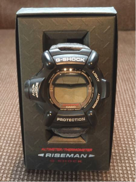 【未使用品】G-SHOCK DW-9100ZJ-1T ライズマン メンインブラック