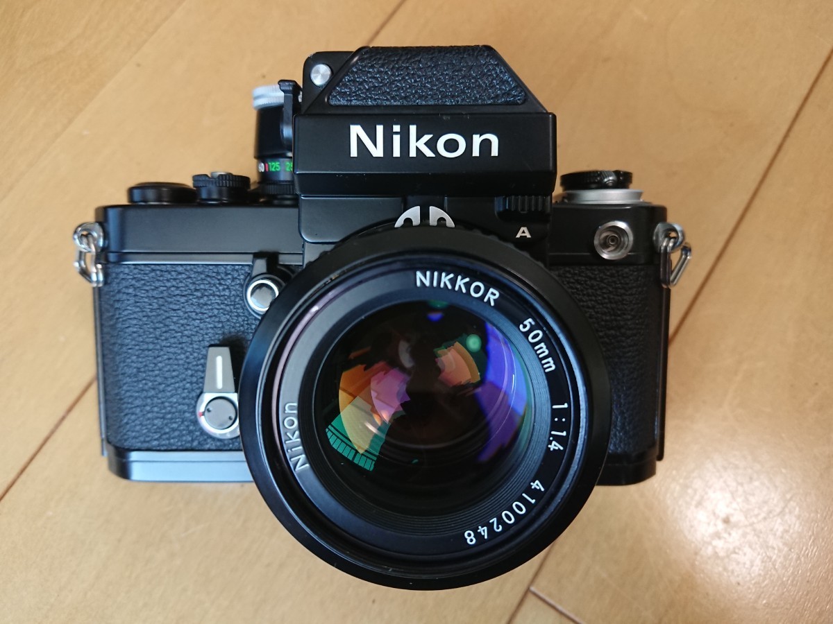 F2 50mm F1.4 ニコンF2 フォトミックA ブラックボディ Nikon F2
