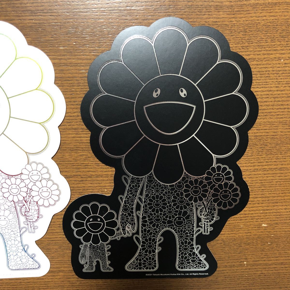 村上隆】お花の親子 フライヤー 新品 レア / MURAKAMI TAKASHI マルチ