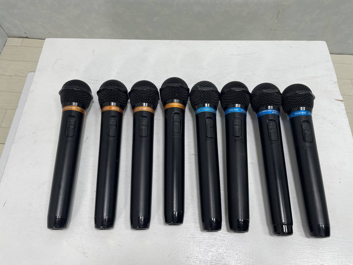 第一興商 TDM-600 赤外線ワイヤレスマイク 2MHz帯 中古品 2本セット