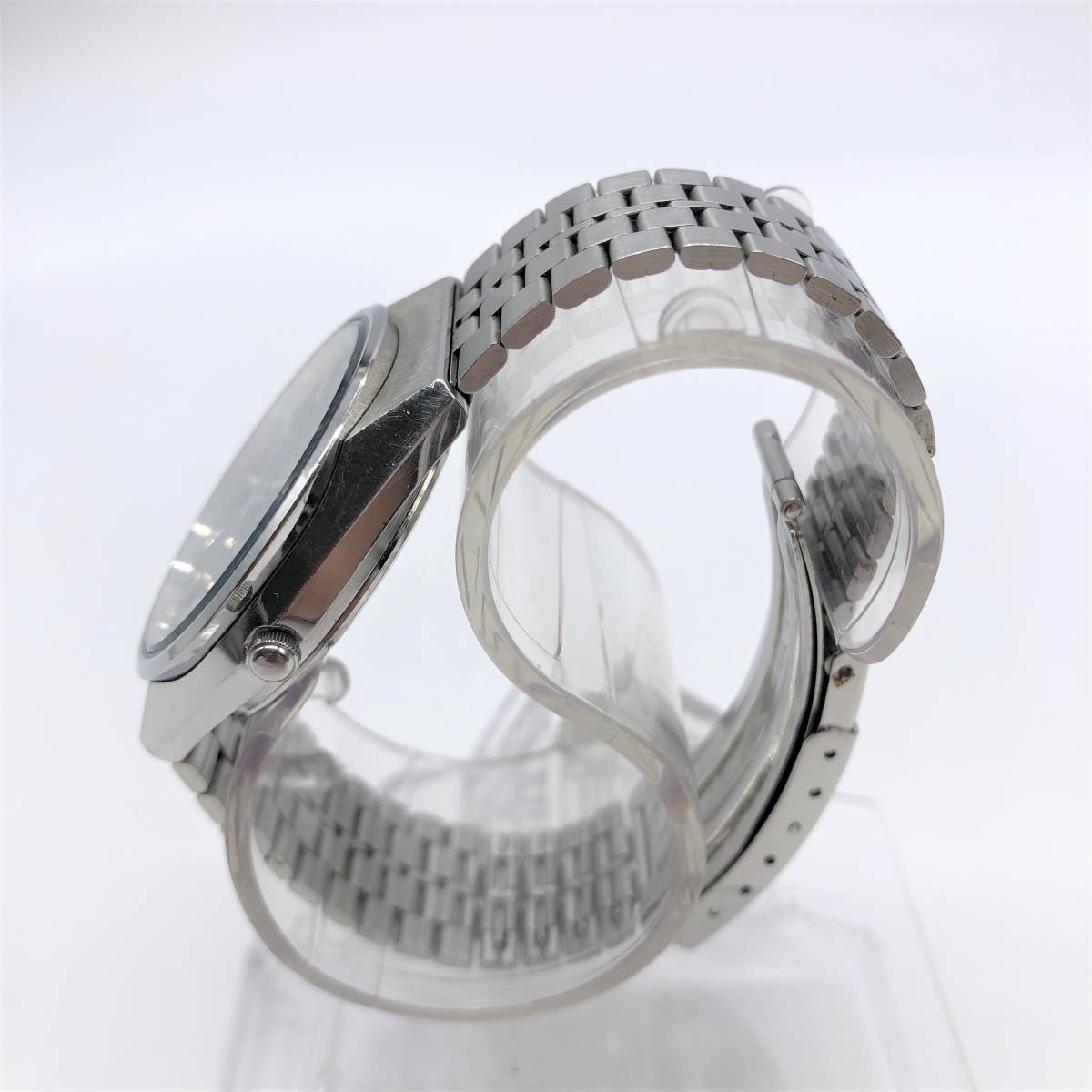 中古品】SEIKO セイコー TYPEⅡ タイプ2 8223-8000 腕時計 緑文字盤 