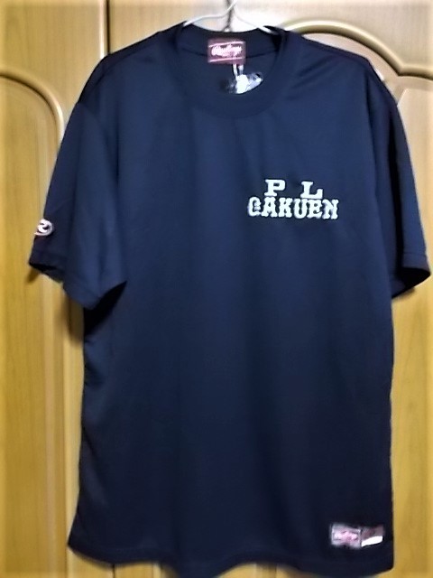 【正規品・古着】PL学園高 野球部トレーニングシャツ　大阪　高校野球　練習着　未使用＆紙タグ付き