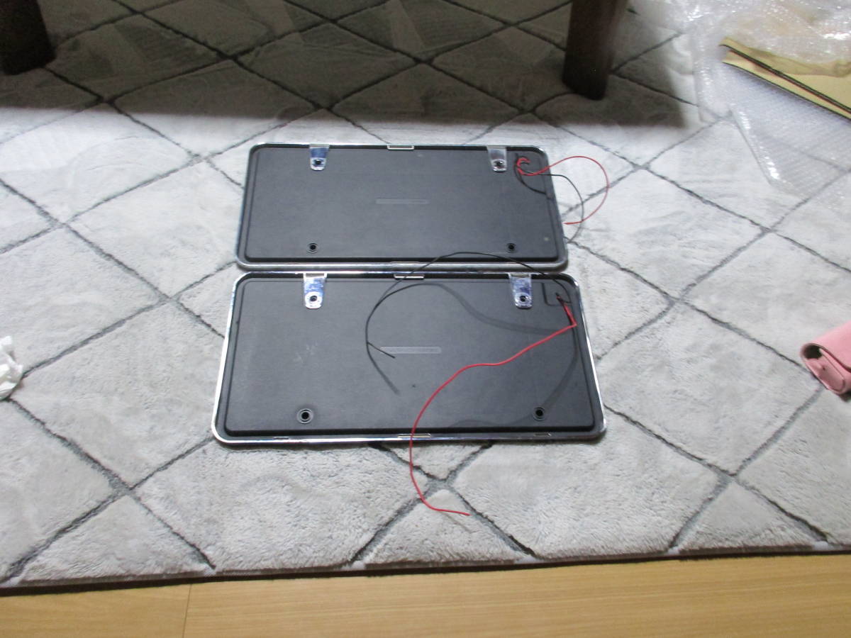 24v 大型車用 LED字光式ナンバープレート ワールドオートプレート  