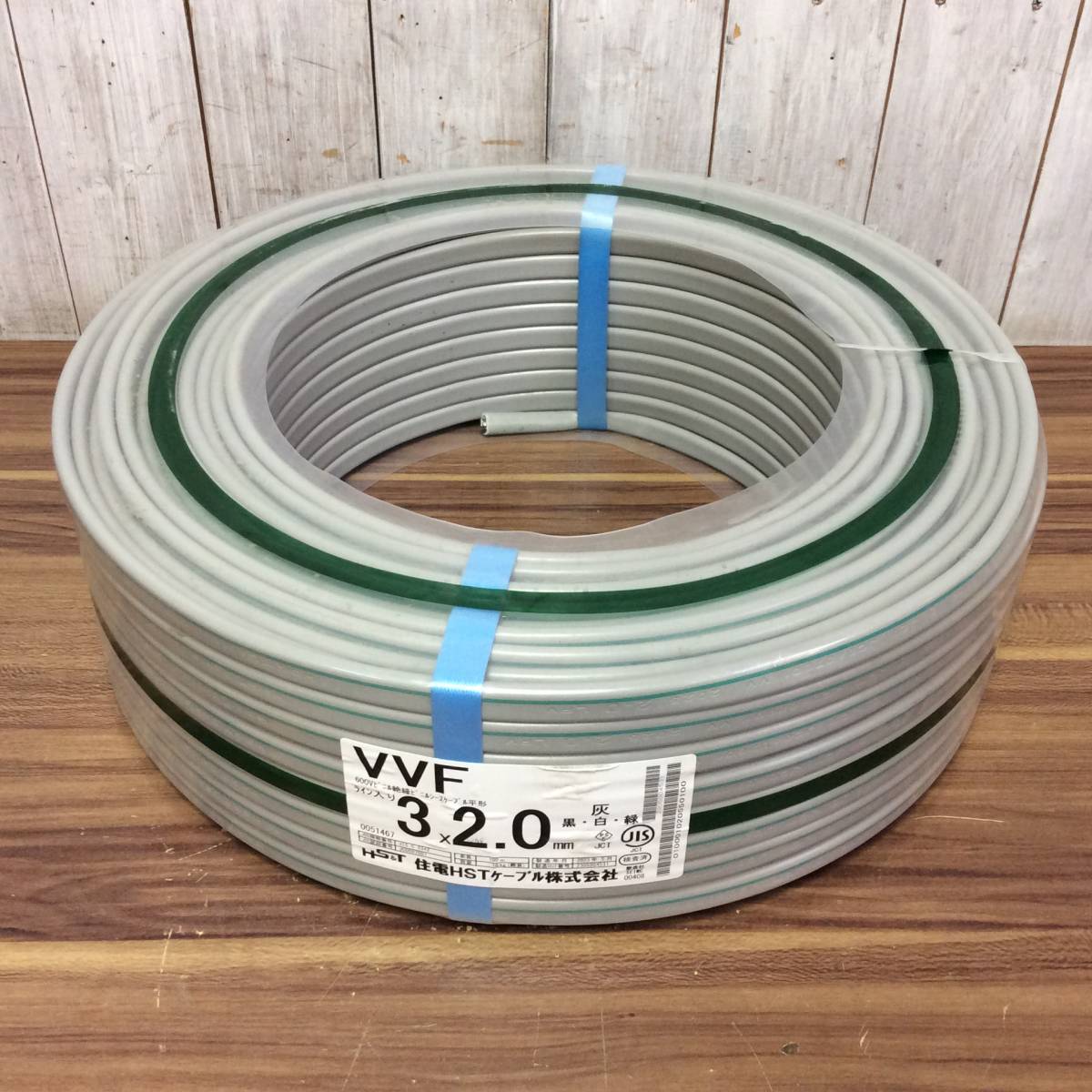 住電HSTケーブル VVF VVFケーブル 0 | 2.0mm極美品30m分