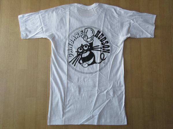 80's 当時物 ハドソン 高橋名人 ハチ助 TシャツSファミコン 年代(本体