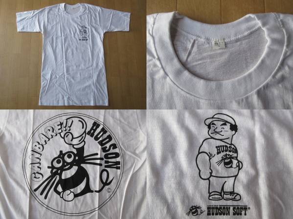 メンズ HUDSON SOFT ハドソンソフト Tシャツ キャラバン ハチスケ