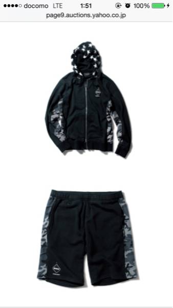 FCRB 16SS スウェット セットアップ 上下黒S ブリストル UE