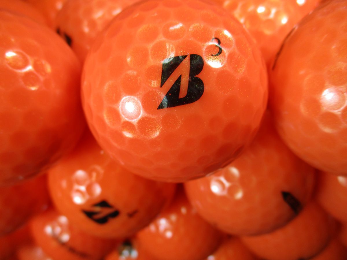 4830【特A級】ブリヂストン BRIDGESTONE Bマーク -EXTRA SOFT- [オレンジ] 50個