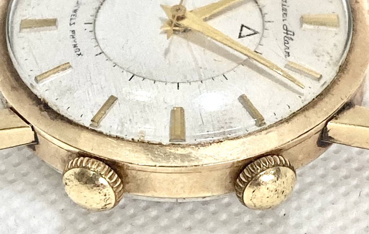 CITIZEN ALARM シチズン アラーム 手巻 19石 1円スタート 