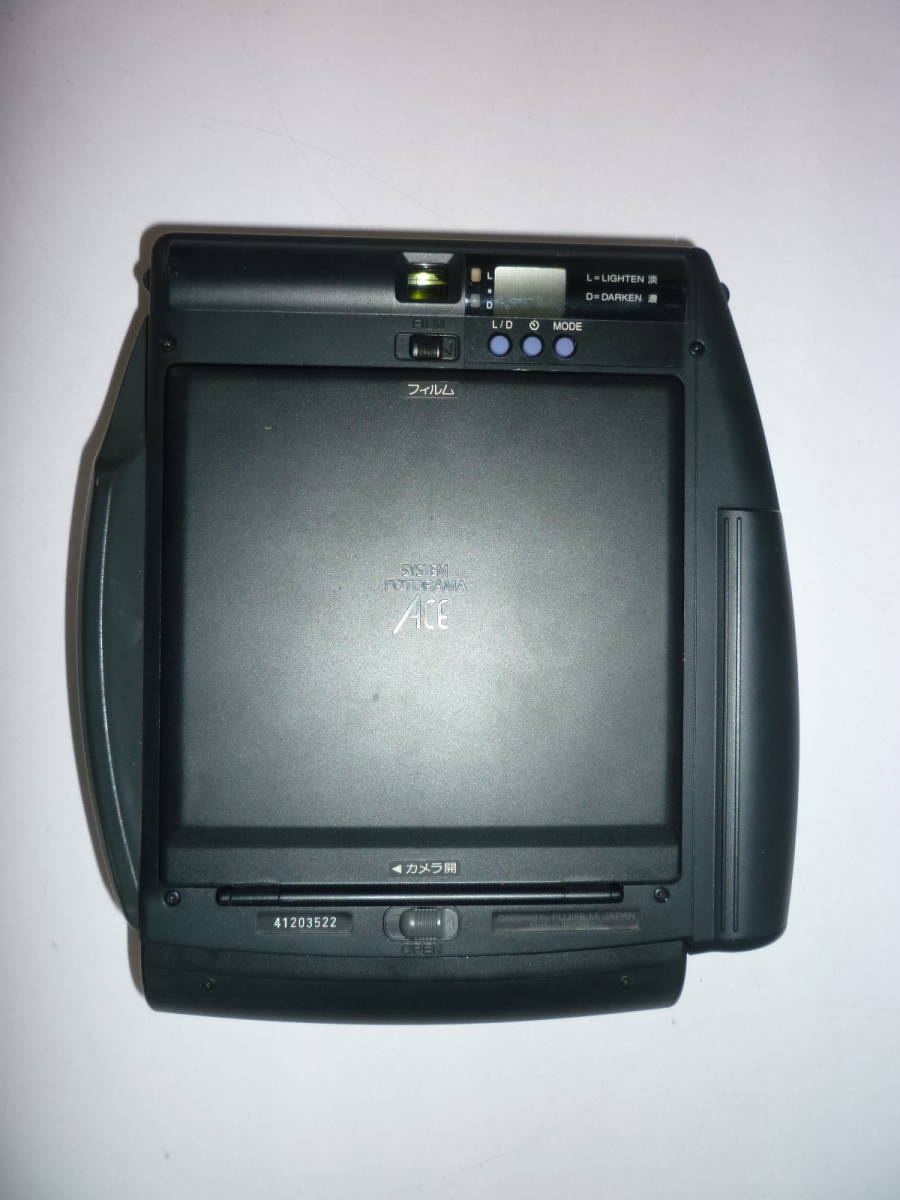 ★極美品★フジフイルム SLIM ACE ポラロイドカメラ#2010 50724-2 ジャンク FUJIFILM フォトラマ SLIM ACE フジフィルム スリム