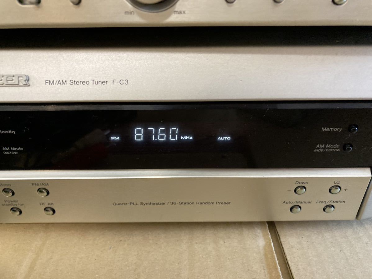Pioneer パイオニア システムコンポ PD-C3/A-C3/T-C3/F-C3/S-C3ペア
