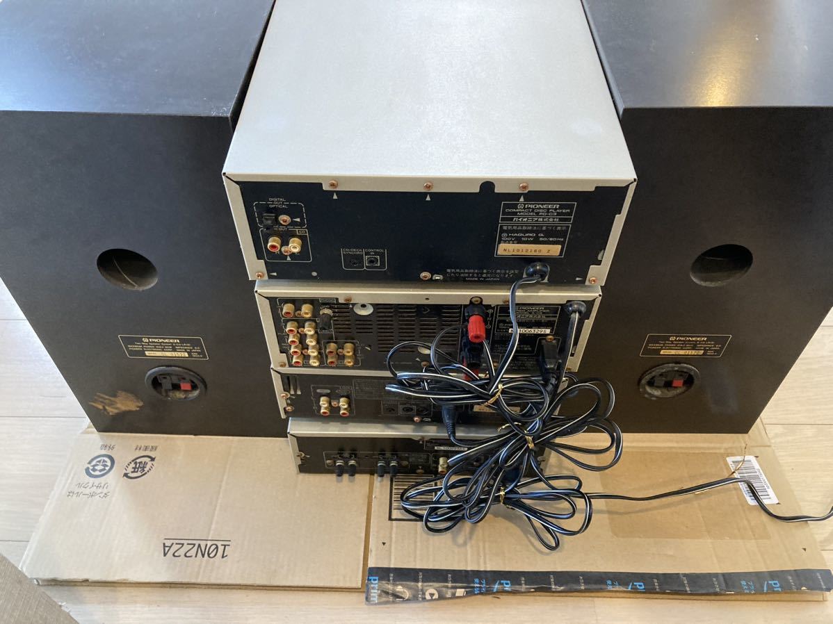 Pioneer パイオニア システムコンポ PD-C3/A-C3/T-C3/F-C3/S-C3ペア 
