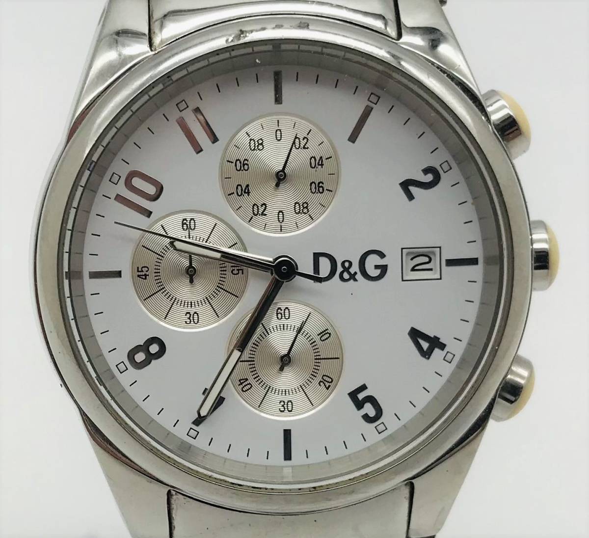 不動品【 DOLCE＆GABBANA 腕時計 】ドルチェ&ガッバーナ ドルガバ D&G 