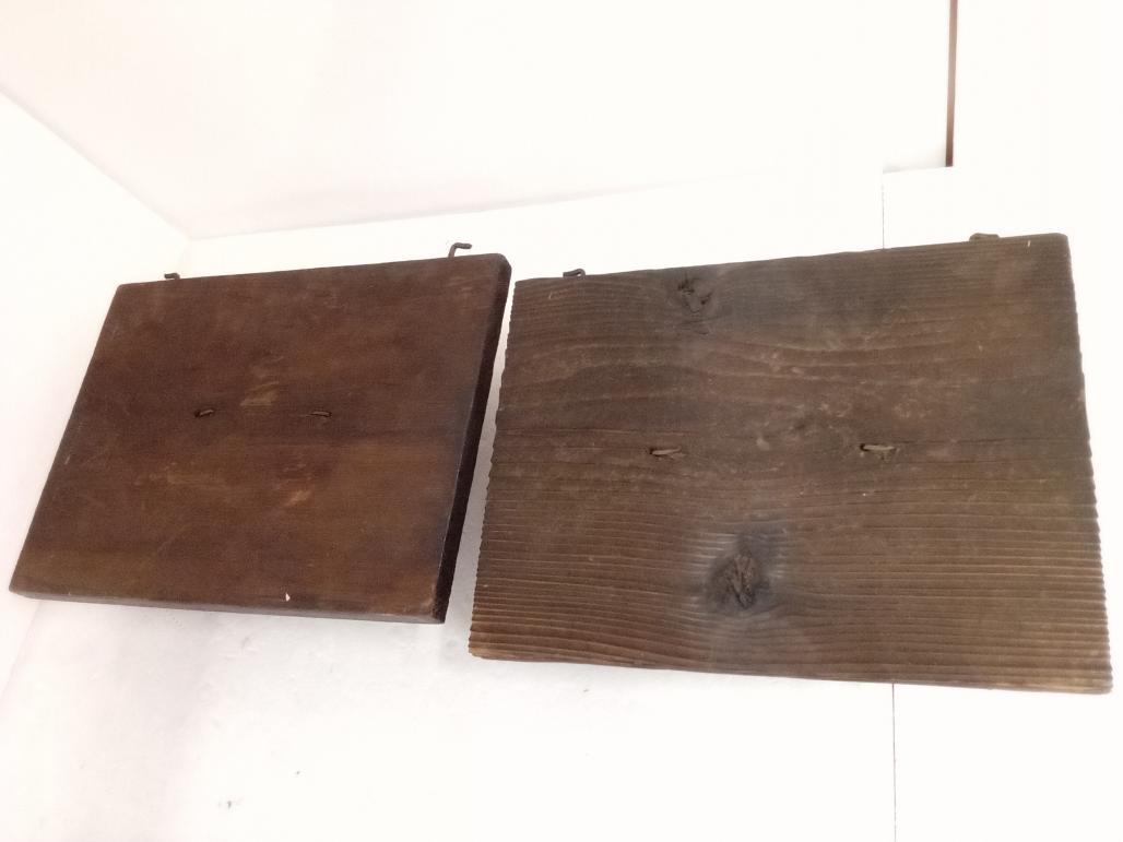 (2585666) 鉄製　鉄鋳物　壁掛け　般若(鬼 鬼女)とお多福(おたふく おかめ オカメ)のお面