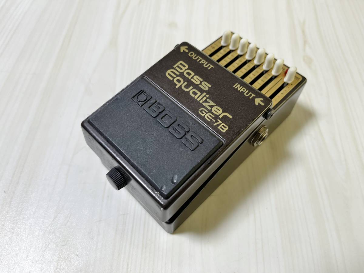 即決 BOSS GE-7B 日本製 Bass Equalizer EQ グライコ ベース用 