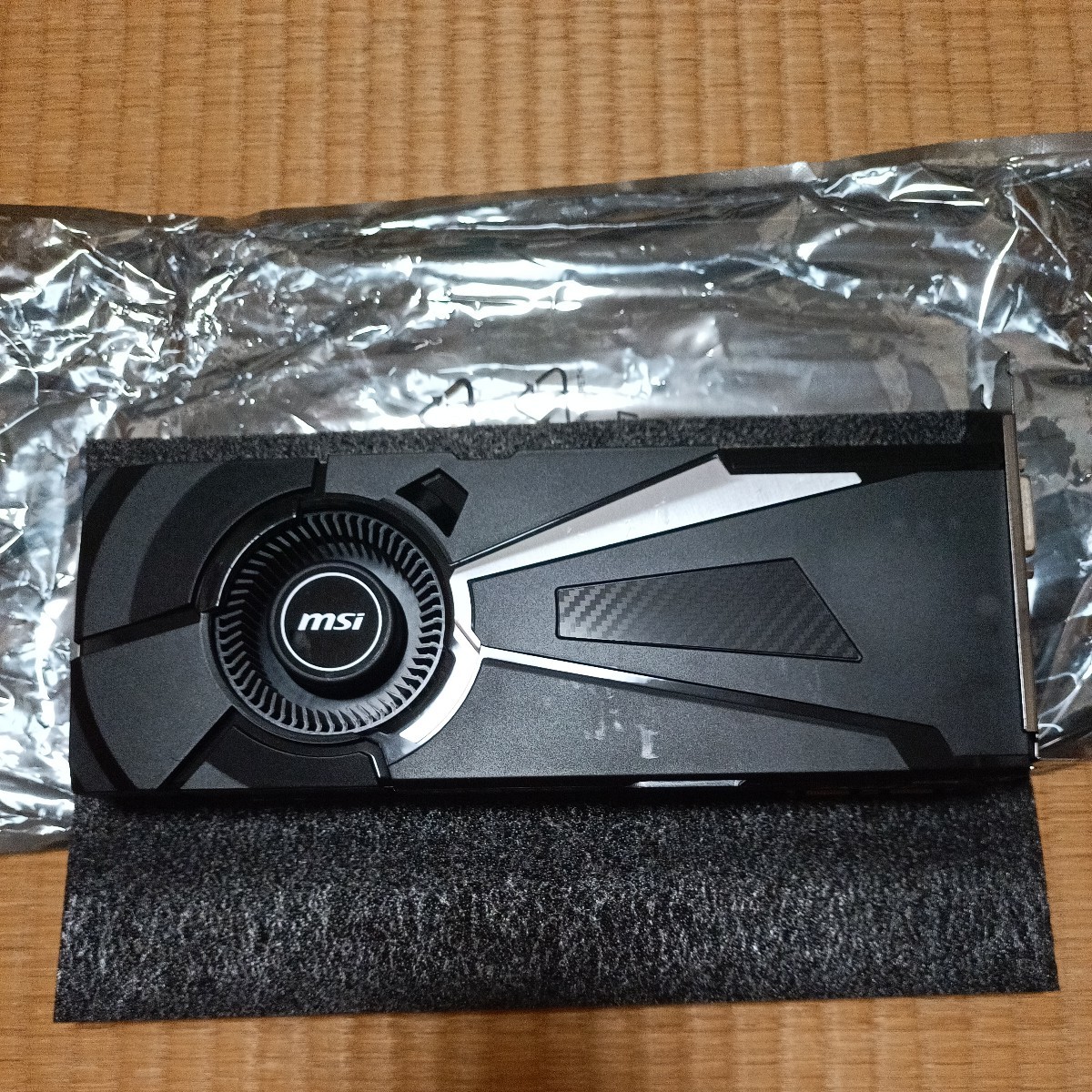 msi AERO GeForce GTX1080 外排気モデル　 動作品