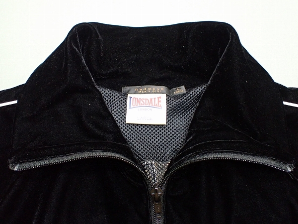 LONSDALE×MEN'S BIGI ベロアジャケット・L□ロンズデール×メンズビギ