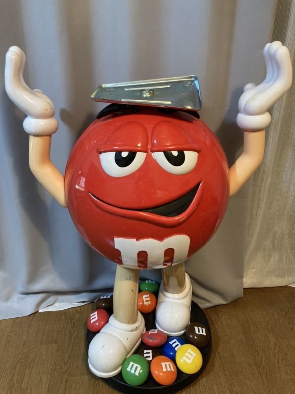 エムアンドエムズ m&m's レッド サイドテーブル M&M's m&amp