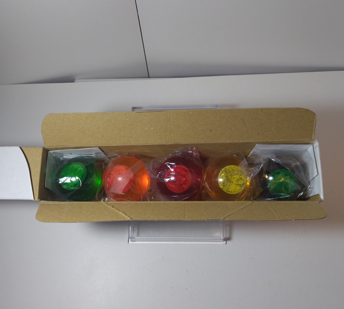 【当時物希少品】五星戦隊ダイレンジャー 宝珠来来の玉　てれびくん特製スーパーボール　５個セット　 Yahoo!オークション - 戦隊職人リクエストで「天宝来来の玉」を光らせろ！DX大連王