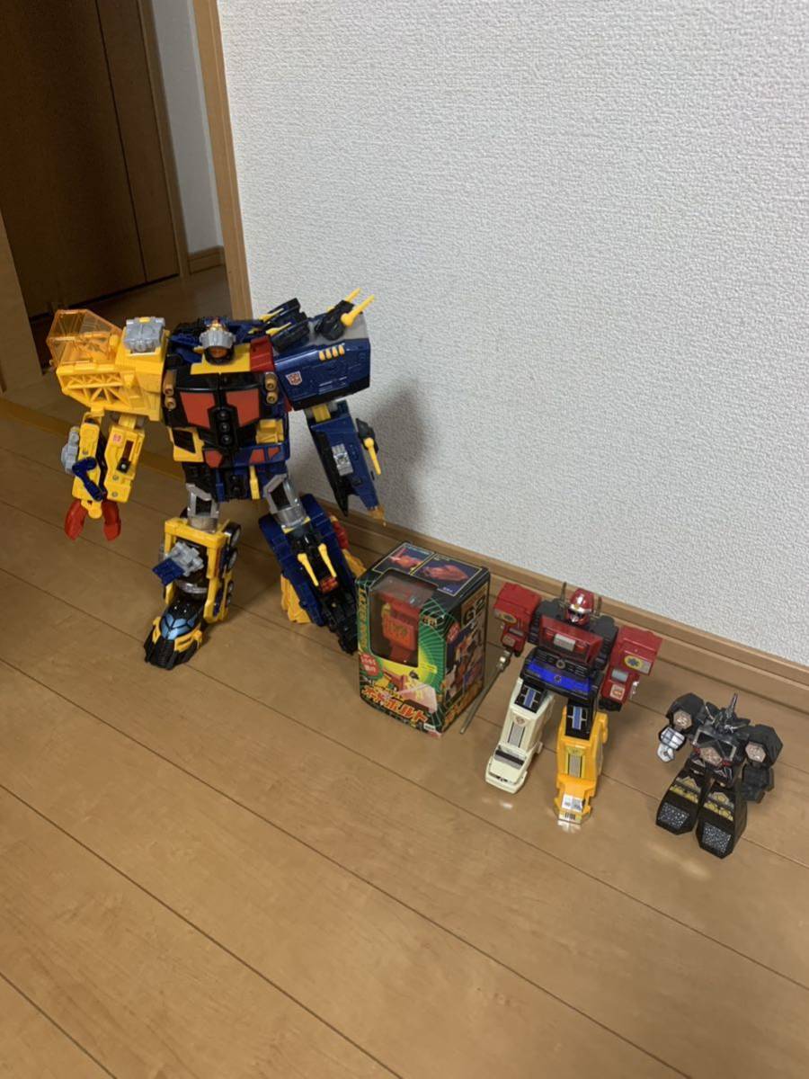 トランスフォーマータカラ合体ロボ おもちゃ ジャンク品 まとめ売り 