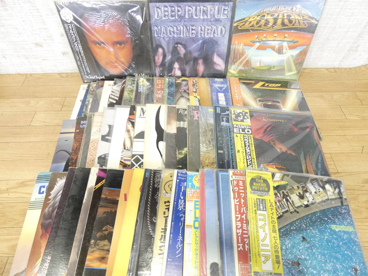●洋楽 ROCK/POPS ロック/ポップス LPレコード 50点以上まとめて エルトン・ジョン/ディープ・パープル他※ジャンク品③ ＠100