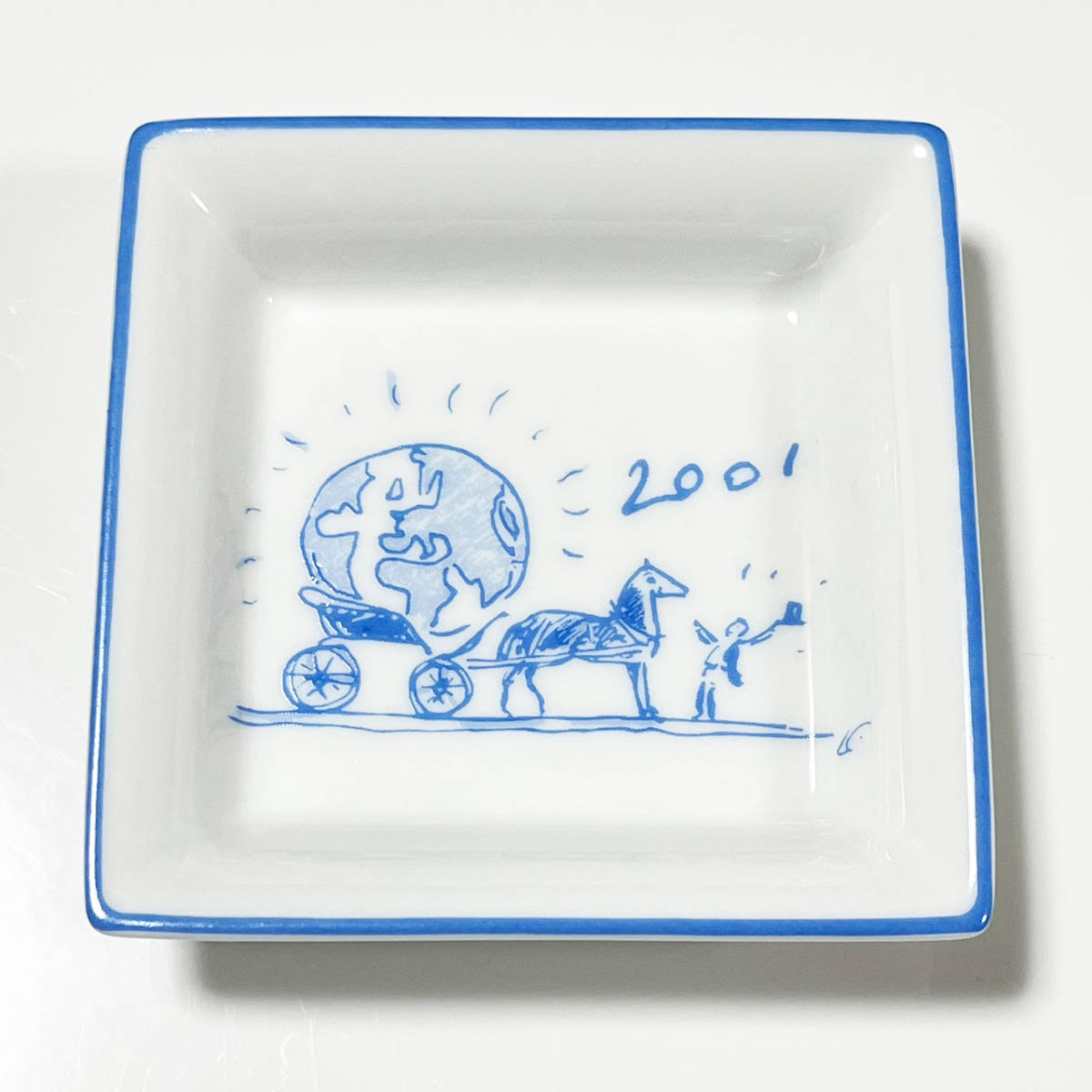 美品 HERMES エルメス 2001年 限定 小物入れ ミニアッシュトレイ ミニ