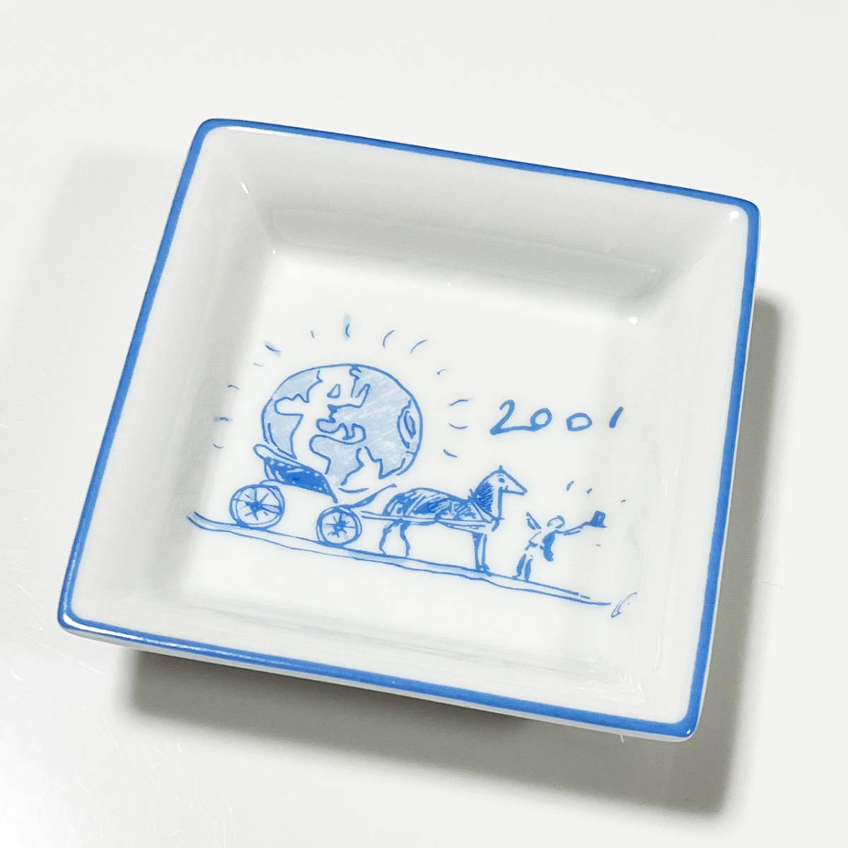 美品 HERMES エルメス 2001年 限定 小物入れ ミニアッシュトレイ ミニ